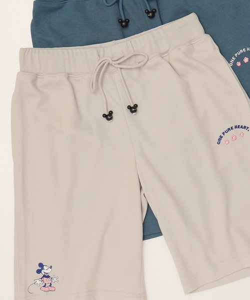 ディズニー　ハーフパンツ グッドレギュラー】ディズニー アラジン ジーニー 総柄 ショーツ