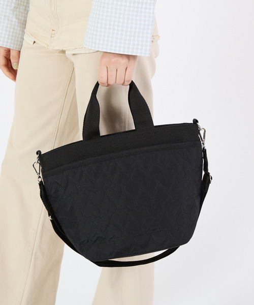 ■LeSportsac■BUCKET TOTEブラックハートデボス BUCKET TOTEアイアムアスター（トートバッグ）｜LeSportsac