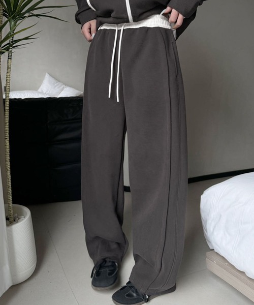 アディダス ニットフリース スウェット×パンツ 上下セット パーカー XO ショートパーカースウェットセットアップ（ジャージ）｜SEN