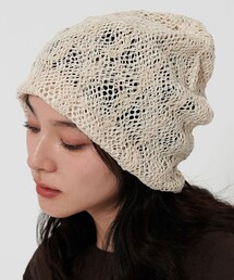 メゾンドリリス　ニットキャップ La Maison de Lyllis ニット帽 ニットキャップ 「La maison