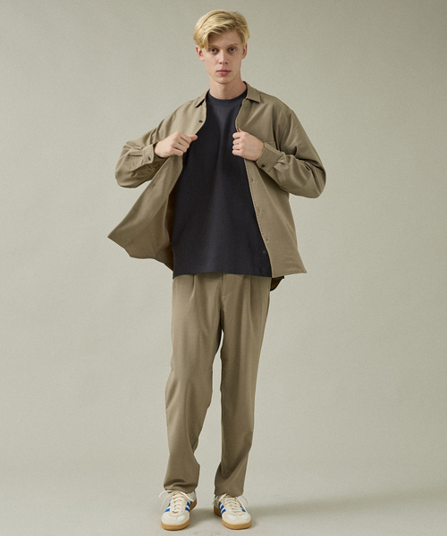 ABAHOUSE（アバハウス） シャツ 「セットアップ対応」Vネック