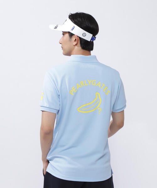 PEARLY GATES ポロシャツ 「PEARLY GATES」ストレッチカノコ半袖
