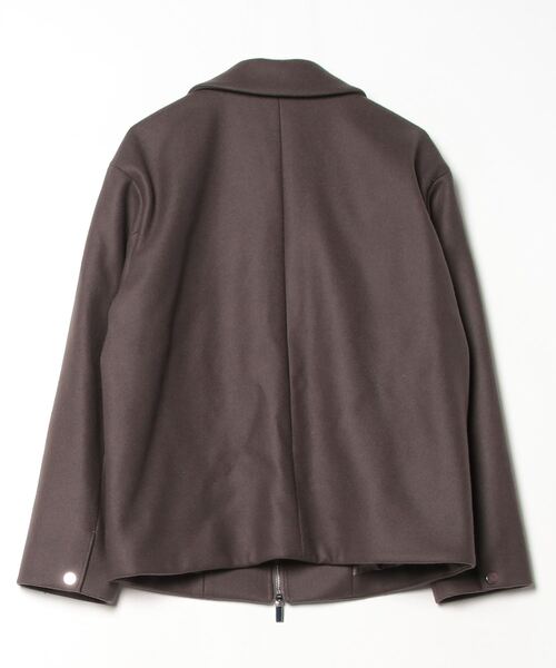 「PUBLIC TOKYO」 ジップアップブルゾン 2 ダークグレー メンズ_画像2