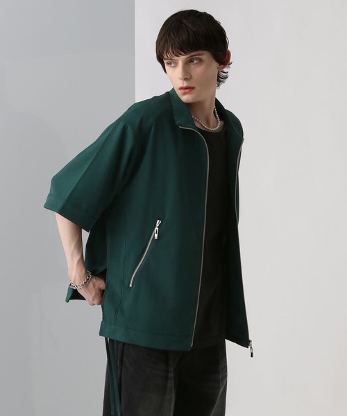 HARE スタンドZIPブルゾン HARE（ハレ）の「ウールスタンドZIPブルゾン(HARE)（ブルゾン
