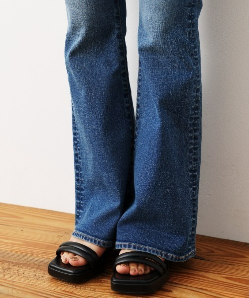 [RODEO CROWNS WIDE BOWL] ботинки cut Denim брюки MEDIUM one woshu женский 