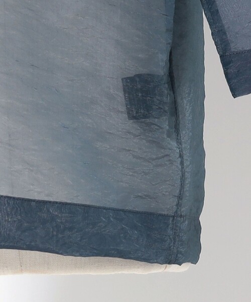 【美品】LOEFFオーガンジーシャツ　S LOEFF＞オーガンジー シャツ（シャツ/ブラウス）｜LOEFF（ロエフ