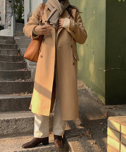 「MAISON DE THERESE」 「shirongfushi」チェスターコート X-SMALL グレー レディース_画像8