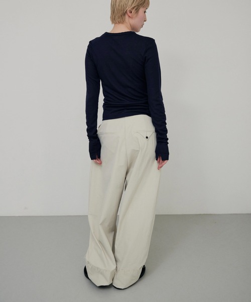 パンツ ledtokyo Pleats half pants sk-1.jpg?v=1709554549&width=1946