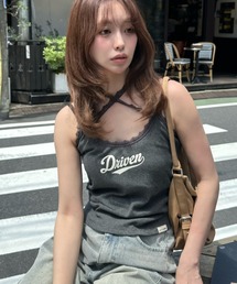 キャミソール 「マルチウェイ」レースロゴパット付レイヤードキャミソール｜ZOZOTOWN Yahoo!店