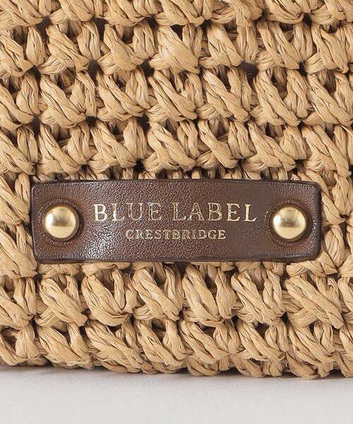 BLUE LABEL CRESTBRIDGE かごバッグ カゴバッグ ペーパートート