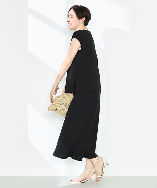 「NOLLEY'S Sophi」 長袖カットソー 38 ネイビー レディース NOLLEY'S Sophi（ノーリーズソフィ）の「パフスリーブスクエア