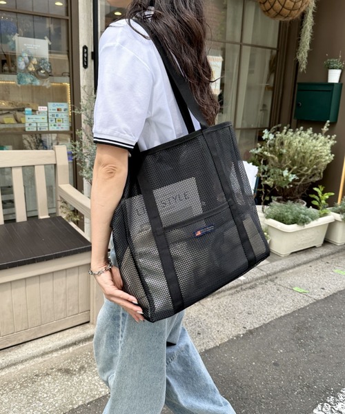 トートバッグ POLOCHAMPS(ポロチャンプス)/軽量 大容量 A4サイズ収納