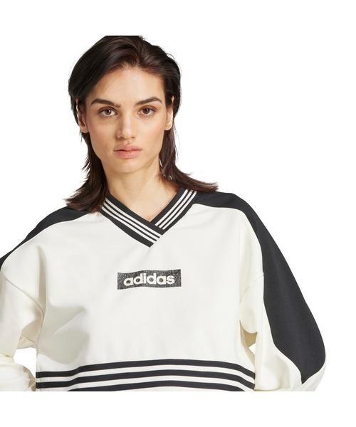 トレーナー スウェット adidas BLOCKING CREWNECK SWEAT SHIRT / アディダス ブロッキング クルーネック スウェッ adidas トレーナー スウェット BLOCKING CREWNECK SWEAT SHIRT