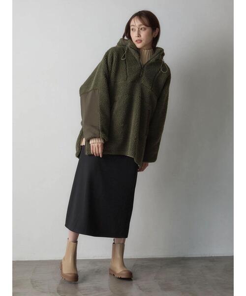 「Green Parks」 「chocol raffine robe」ブルゾン FREE ブラック レディース_画像2