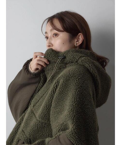 「Green Parks」 「chocol raffine robe」ブルゾン FREE ブラック レディース_画像4