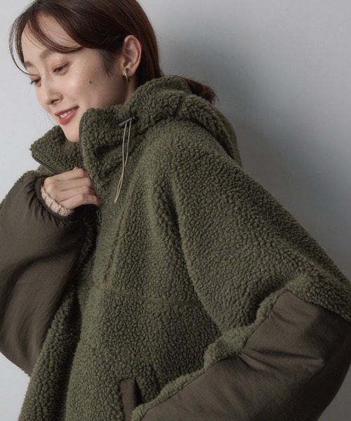 「Green Parks」 「chocol raffine robe」ブルゾン FREE ブラック レディース_画像6