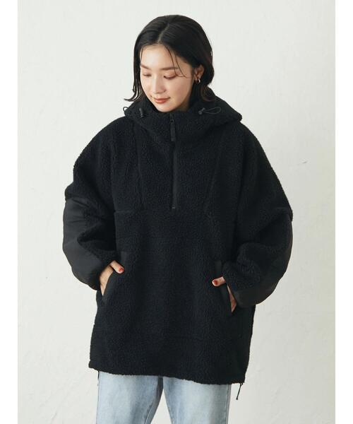 「Green Parks」 「chocol raffine robe」ブルゾン FREE ブラック レディース_画像8