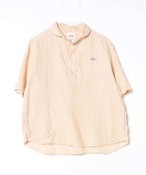 DANTON 半袖ポロシャツ 36 ベージュ Danton 「DANTON」 半袖シャツ 36 ベージュ レディース