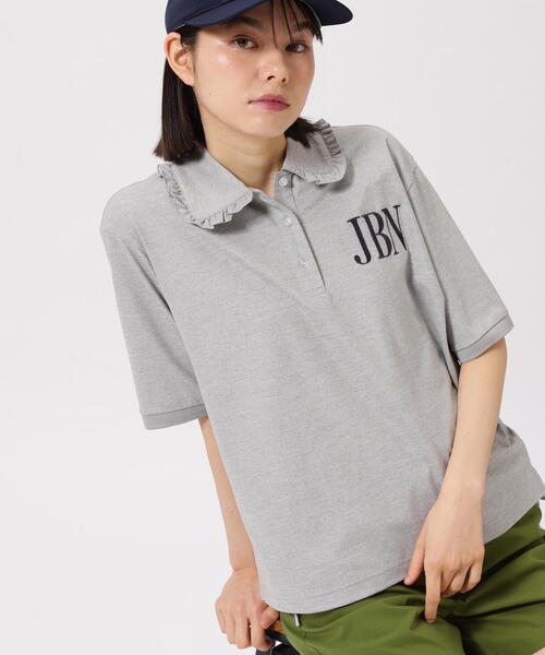 ポロシャツ ポロ 「Jack Bunny!!」フールドセンタービョウカン半袖ポロシャツ レディース Jack Bunny!! ポロシャツ ポロ 「Jack Bunny!!」フールド