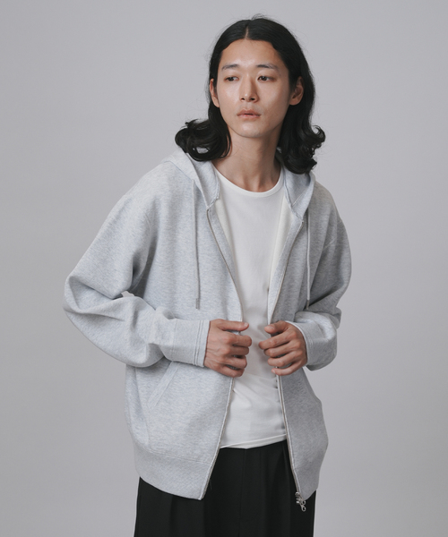 ハンドメイド　ニットパーカー AZUL BY MOUSSY | スウエッターニットパーカー (スウェット・パーカー