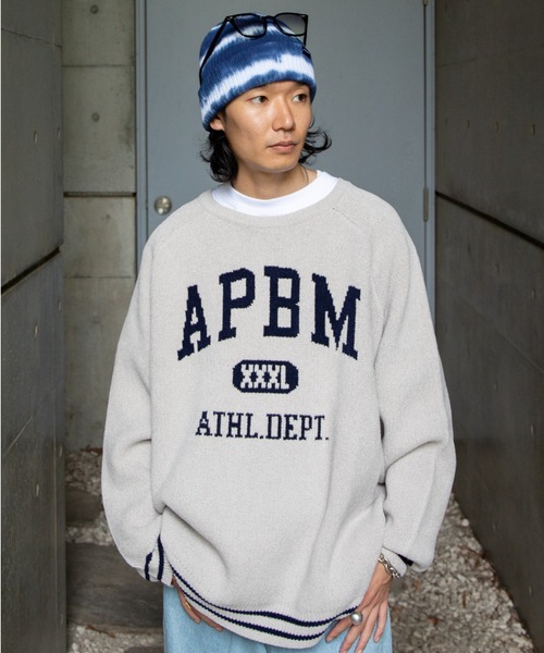 APPLEBUM（アップルバム） セーター ニット “APBM” Mall Knit Sweater