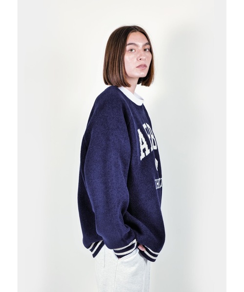 ゆ*ろ様 美品　試着のみ　applebum APBM Knit Sweater APPLEBUM（アップルバム） セーター ニット “APBM” Mall Knit Sweater