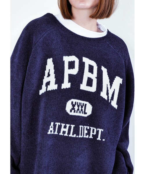 APPLEBUM（アップルバム） セーター ニット “APBM” Mall Knit Sweater