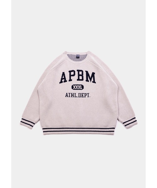 APPLEBUM（アップルバム） セーター ニット “APBM” Mall Knit Sweater