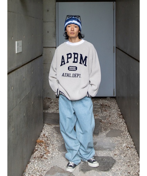 APPLEBUM（アップルバム） セーター ニット “APBM” Mall Knit Sweater