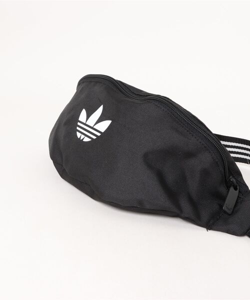 【adidas】 アディダス U AC WAISTBAG BLACK/WHITE 国内発送 adidas ウエストポーチ アディダス U AC WAISTBAG バッグ JX0223
