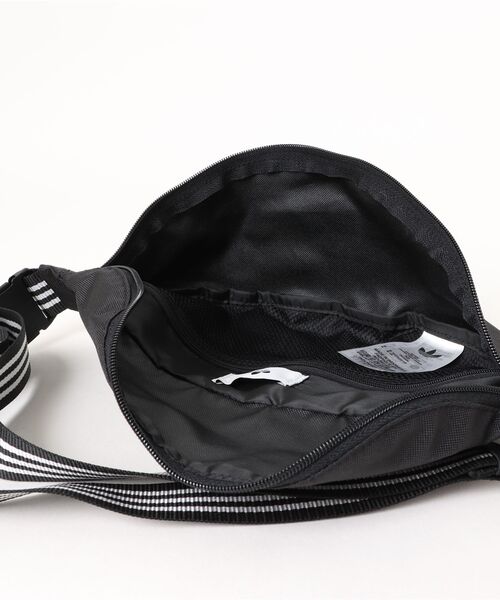 【adidas】 アディダス U AC WAISTBAG BLACK/WHITE 国内発送 adidas ウエストポーチ アディダス U AC WAISTBAG バッグ JX0223
