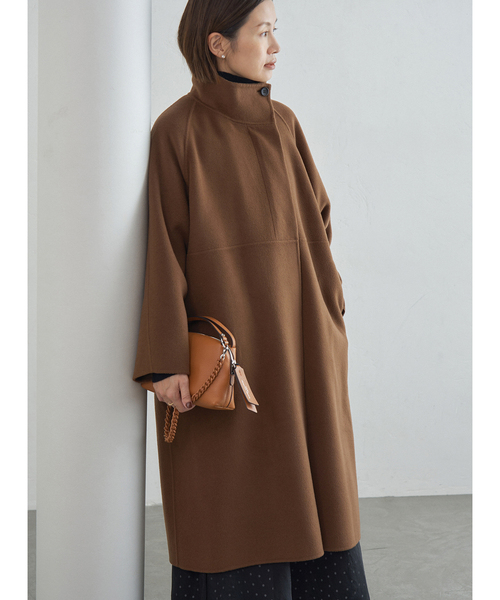 IENA（イエナ） コート アウター Super160スタンドコート レディース