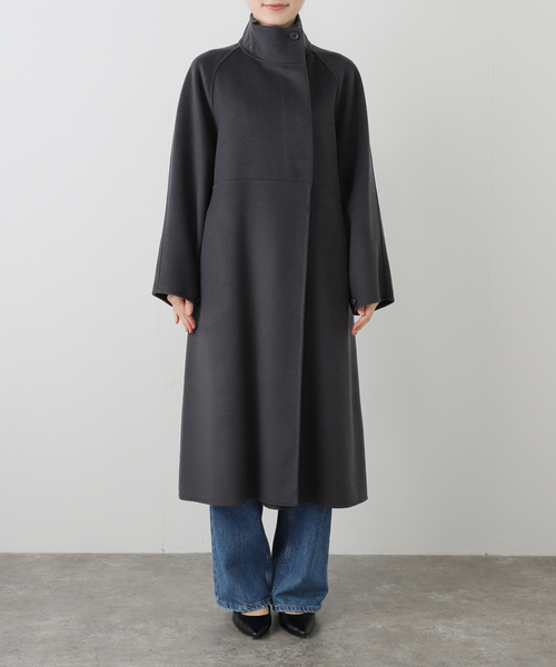 IENA（イエナ） コート アウター Super160スタンドコート レディース
