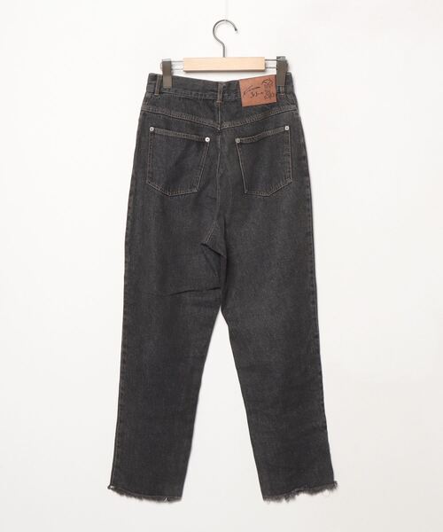 [TINA:JOJUN] Denim укороченные брюки M черный женский 