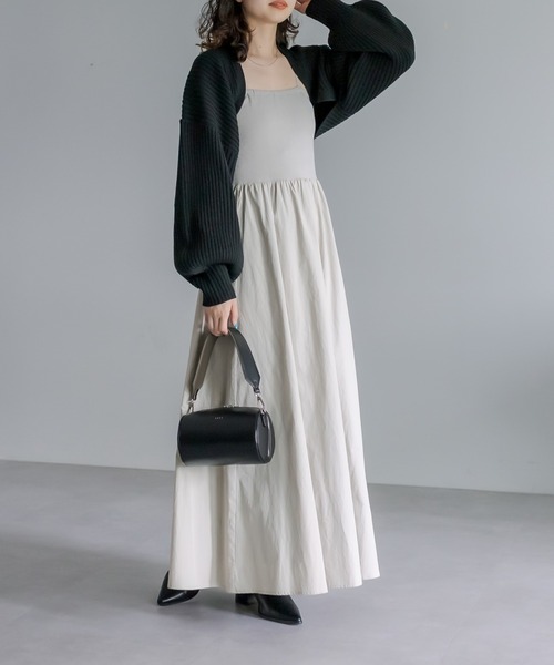 「mystic」 コンビワンピース 2 ブラック レディース_画像4