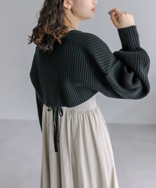 「mystic」 コンビワンピース 2 ブラック レディース_画像7