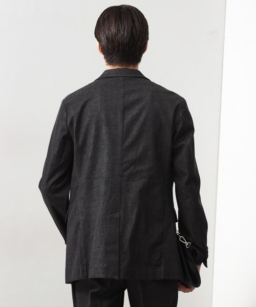 〈新品未使用レア物〉SAPEur デニム生地 上下セット トラックジャケット 中古・古着通販】SAPEur (サプール) デニムジャケット ブルー サイズ