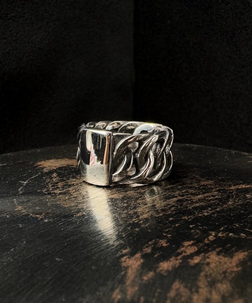 CALIFORNIA OUTFITTERS 指輪 リング 7D45 チェーンボリューム シルバー