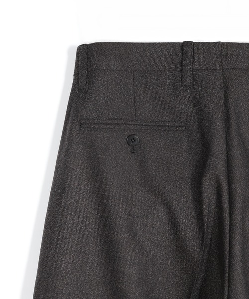 MEN'S BIGI（メンズビギ） スラックス メランジウール 2タック