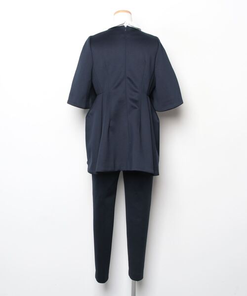 週末限定新品【CELFORD】セルフォード ポンチセットアップ ネイビー 36