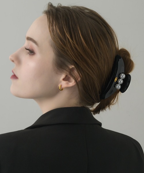 POTETE ヘアークリップ！早い者勝ち OTP big clip navy – POTETE