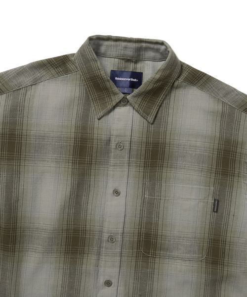 thisisneverthat（ディスイズネバーザット） シャツ Nep Shadow Check