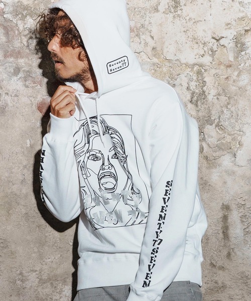 seventy seven パーカー mpa3949-middle onz P-O parka(77LADY) プル