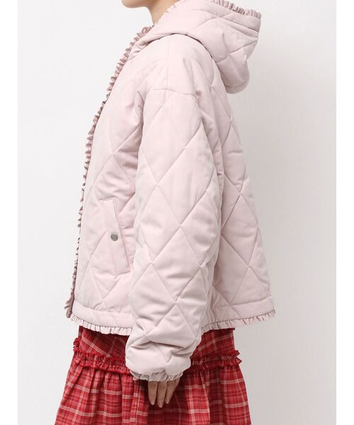 merry jenny（メリージェニー） ダウンコート ダウンジャケット フリル