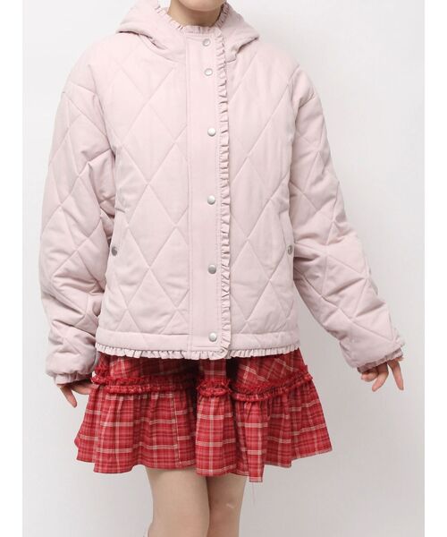 merry jenny（メリージェニー） ダウンコート ダウンジャケット フリル