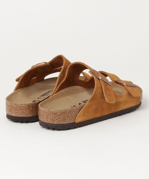 「BIRKENSTOCK」 サンダル 24.5cm ブラウン メンズの画像