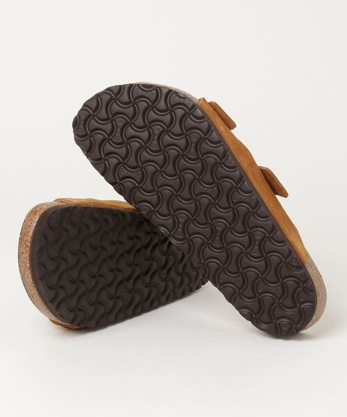 「BIRKENSTOCK」 サンダル 24.5cm ブラウン メンズの画像