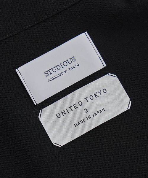 値下げ‼︎UNITED TOKYO ジップアップブルゾンジャケット ブラック 1 UNITED TOKYO（ユナイテッドトウキョウ） ジップアップブルゾン 1