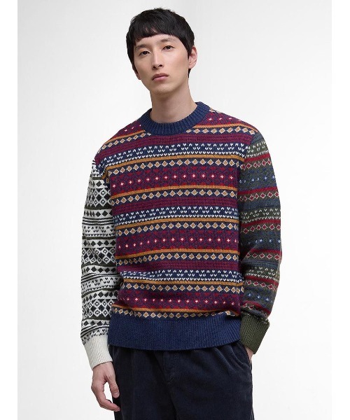 Barbour（バブアー） セーター ニット Fairisleパッチワークニット