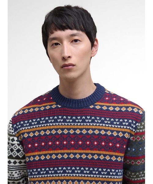 Barbour（バブアー） セーター ニット Fairisleパッチワークニット